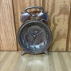 Aluminum Alarm Clock tray/trivet